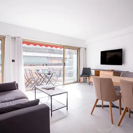 Amazing Apartment With Private Terrace & Full Air Conditioning - Walk To The Beach, La Croisette! - Latour Maubourg 18 By Halldis Cannes Extérieur photo